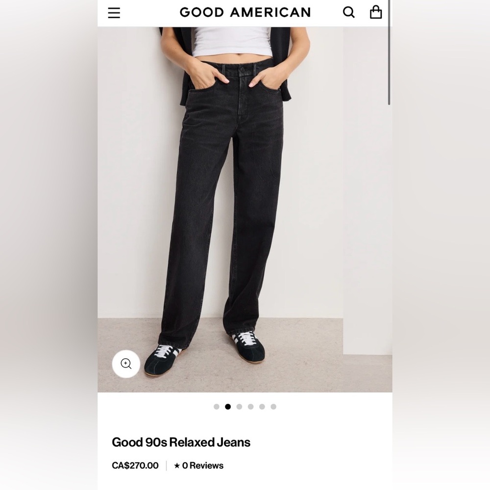 Good American 90s Baggy Jeans